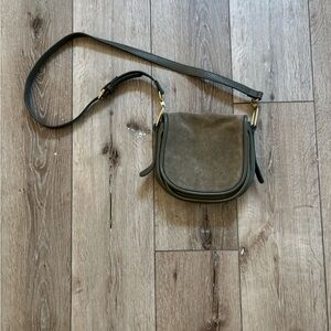 Fossil Rumi Small Crossbody bag  olive suede